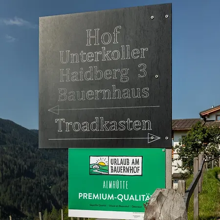 Horská chata Troadkasten Unterkoller *