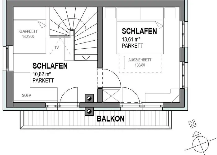 Chalé Troadkasten Unterkoller